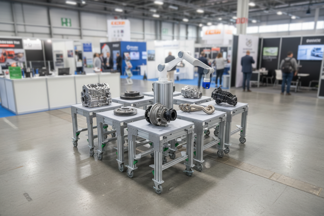 Áreas de trabajo DACOM y fixtures inteligentes